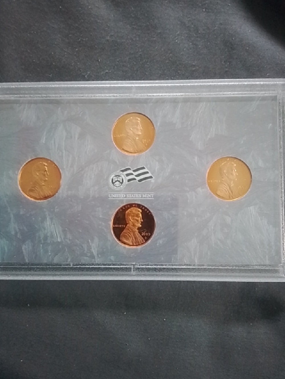 United States Mint Lincoln Penny Set - Copper Finish